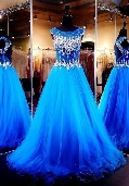 three photo of the dress model